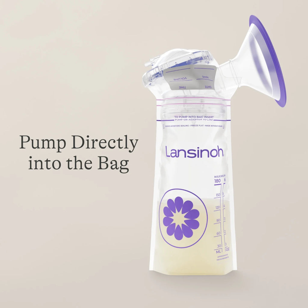 Little Nourish™Breast milk Storage Bags, Fast Freeze and Thaw