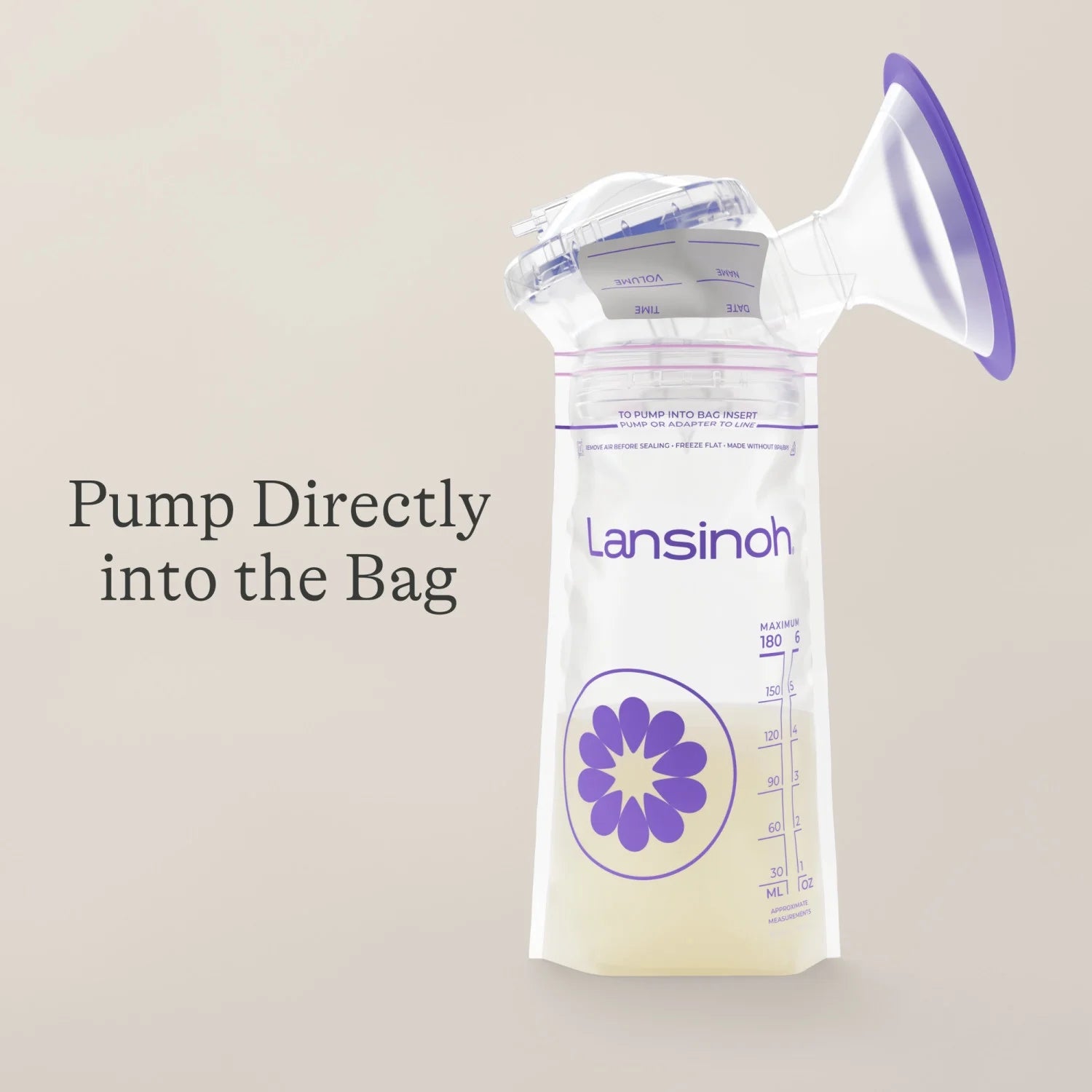 Little Nourish™Breast milk Storage Bags, Fast Freeze and Thaw