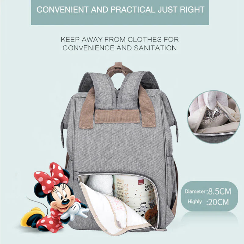 Disney Baby Diaper Bags Multi-functional Backpack