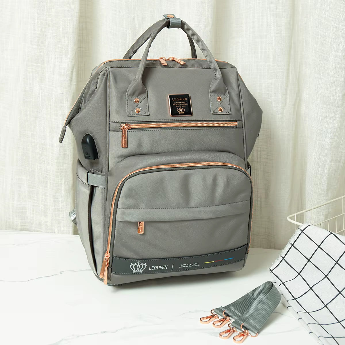 On-the-Go™Baby Diaper Bag Backpack 