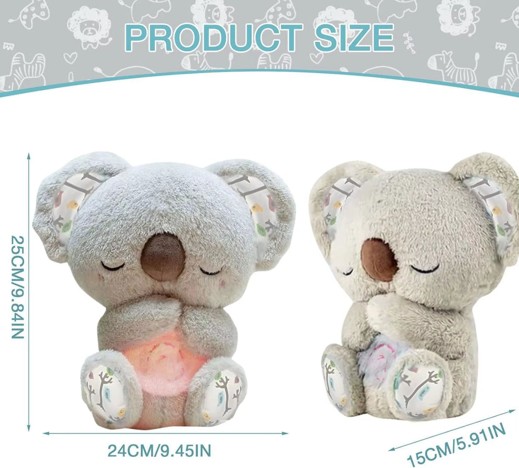 Calm Cuddle™Anxiety Relief Plush Koala Soothing Bear with Sensory Music Lights 