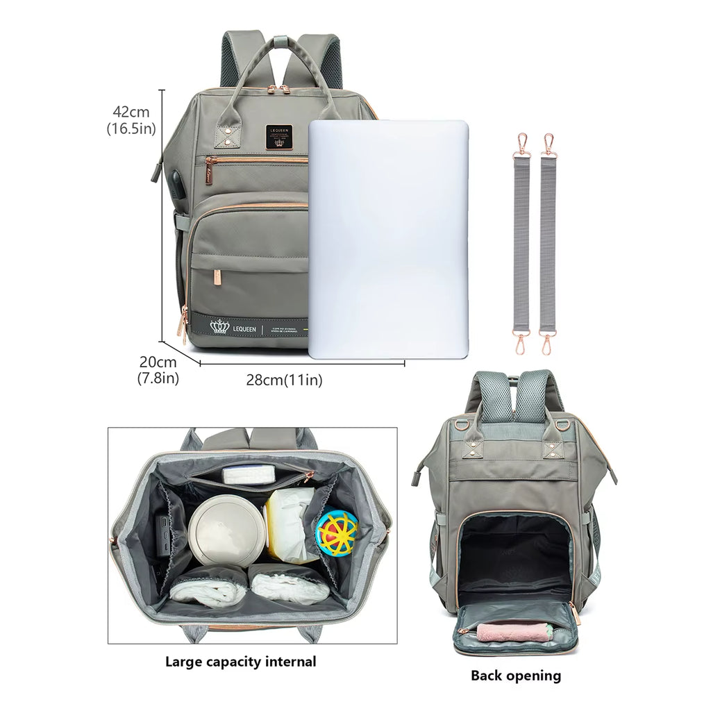 On-the-Go™Baby Diaper Bag Backpack 