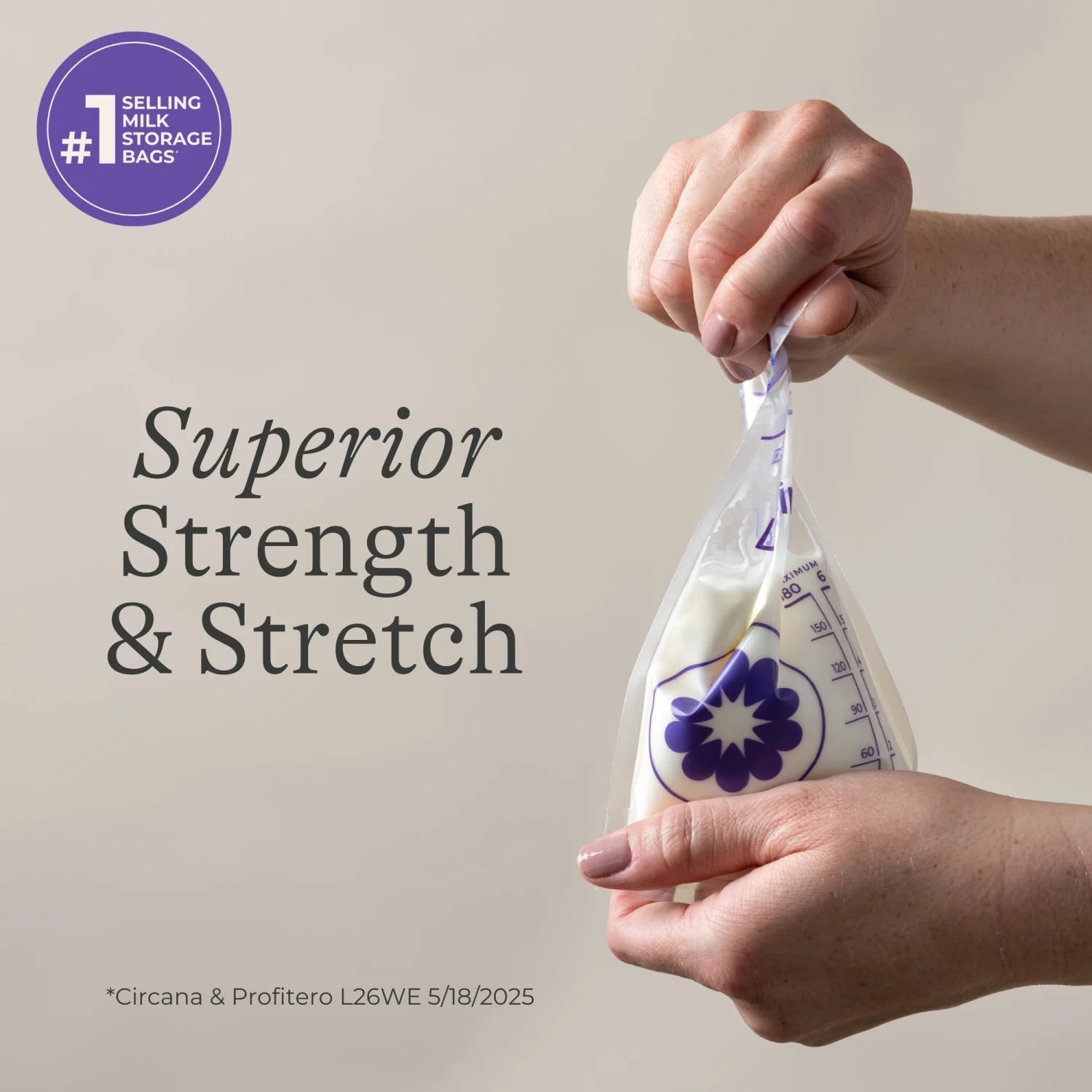 Little Nourish™Breast milk Storage Bags, Fast Freeze and Thaw