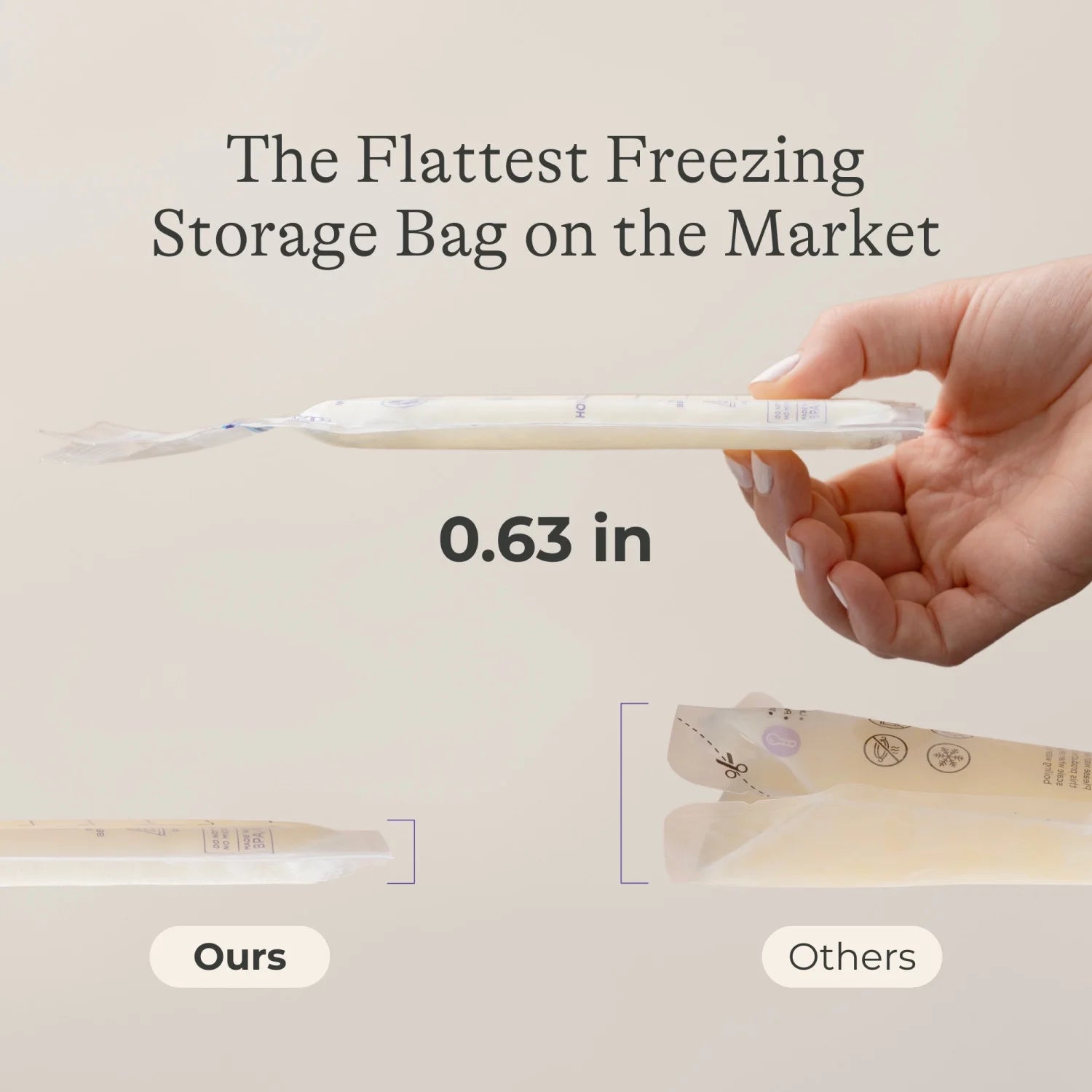 Little Nourish™Breast milk Storage Bags, Fast Freeze and Thaw
