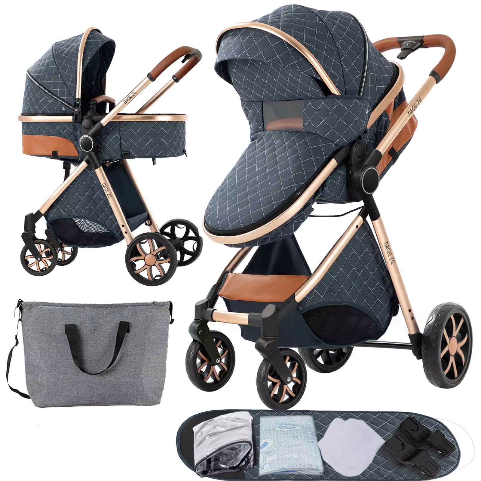 GentleSteps™Stroller, 3 in 1 for Newborns