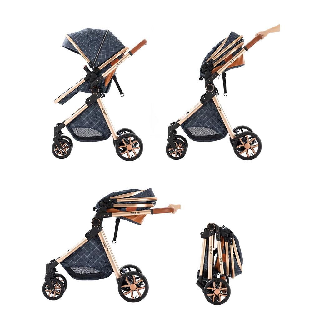GentleSteps™Stroller, 3 in 1 for Newborns