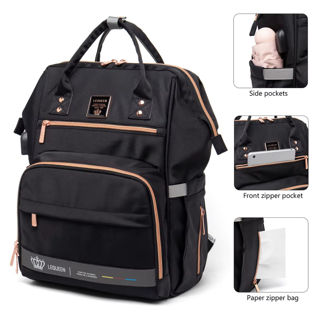 On-the-Go™Baby Diaper Bag Backpack 
