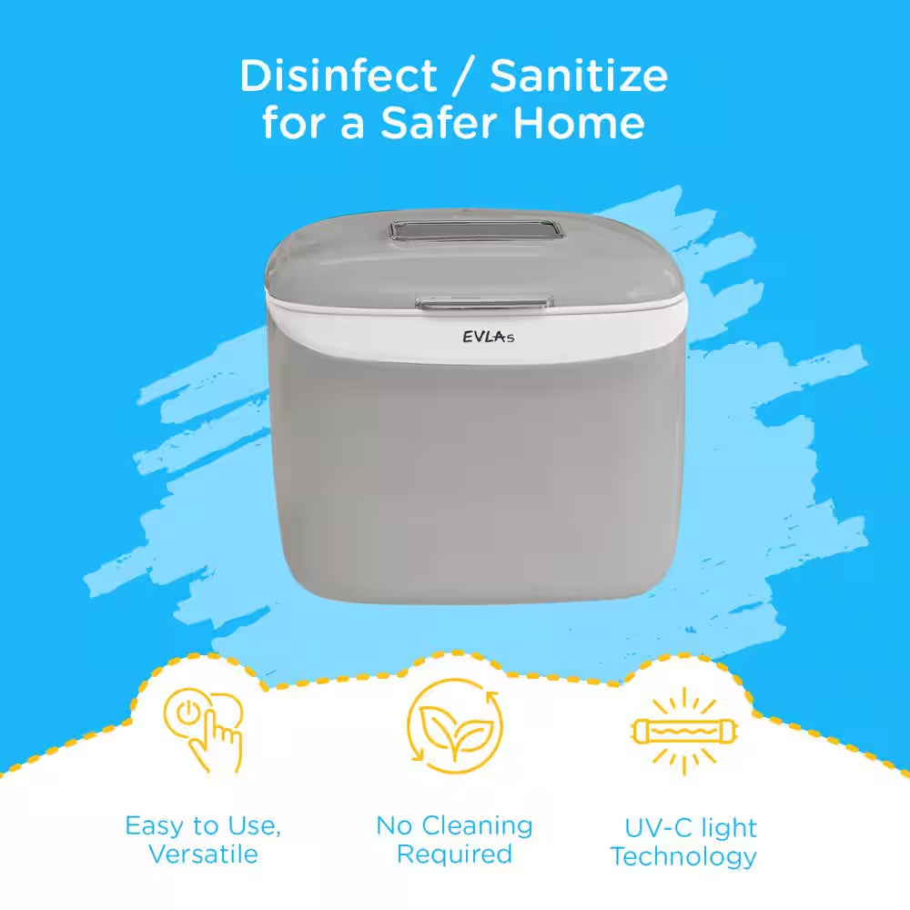 PureDry™UV Light Sanitizer and Dryer, Grey